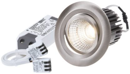 Spot LED nickel move dimmbar 3000K 10.5W 230V 38°